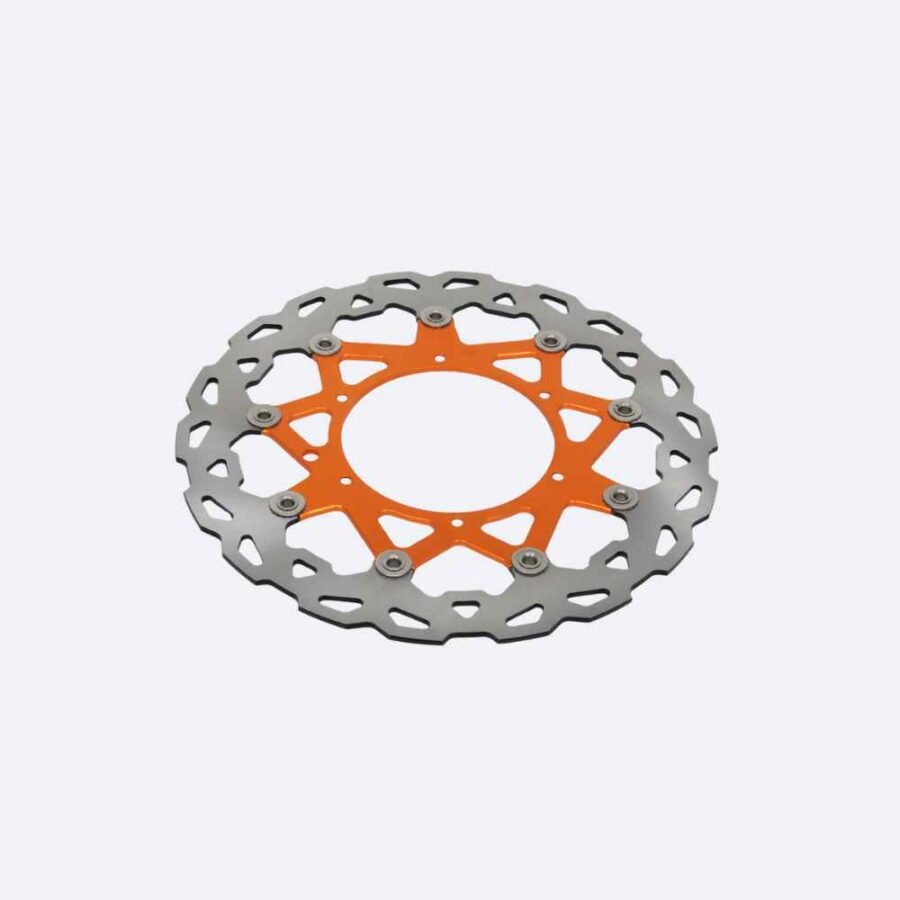 floating disc for ktm husqvarna-orange