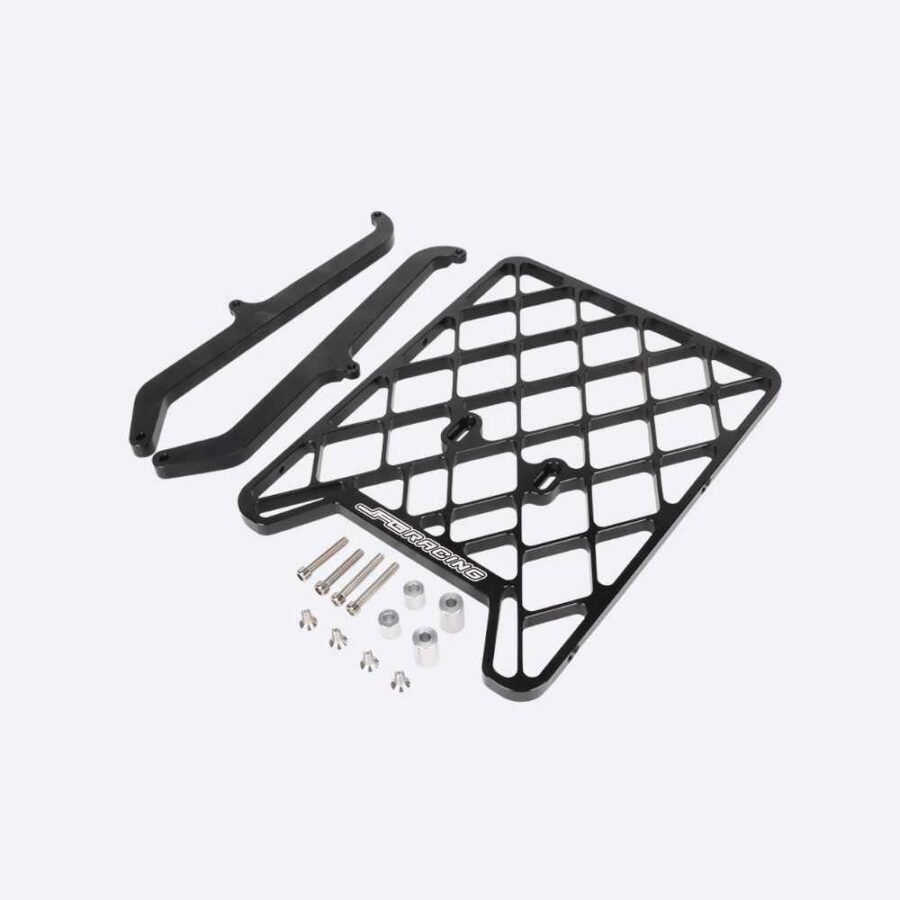 jfg racing motorcycle luggage rack for suzuki-black