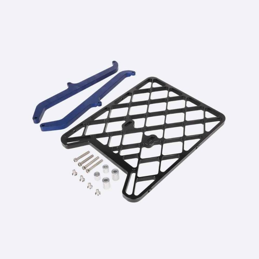 jfg racing motorcycle luggage rack for suzuki-blue