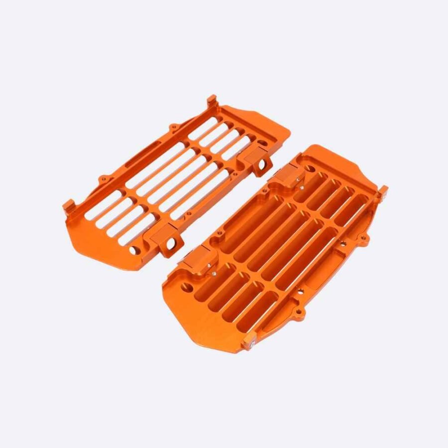 radiator guard for ktm gas gas husqvarna-orange