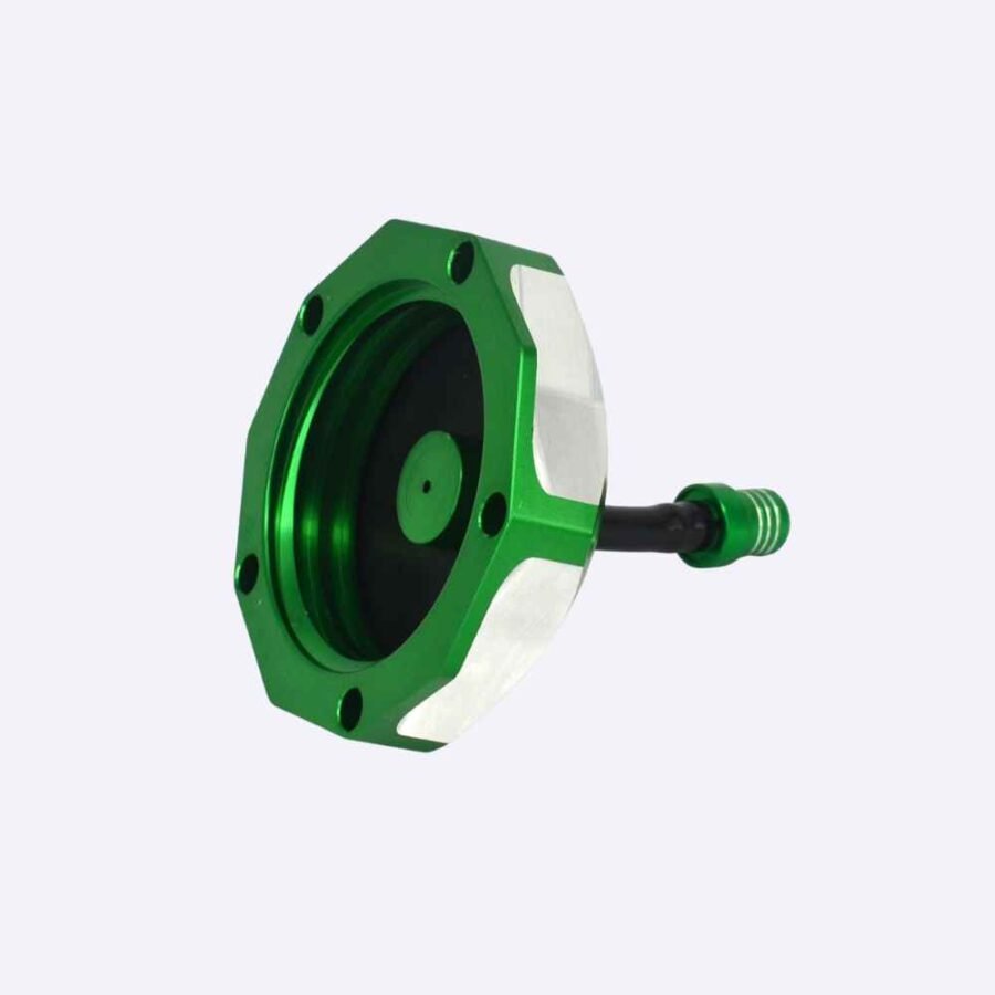 gas cap for dirt bike-green