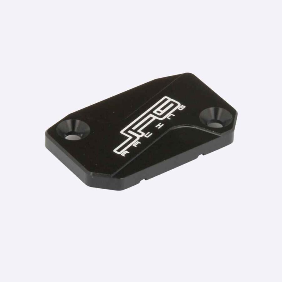 brake reservoir cover for ktm and husqvarna-black-left