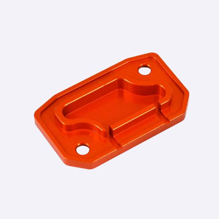 brake reservoir cover for ktm and husqvarna-orange-bottom