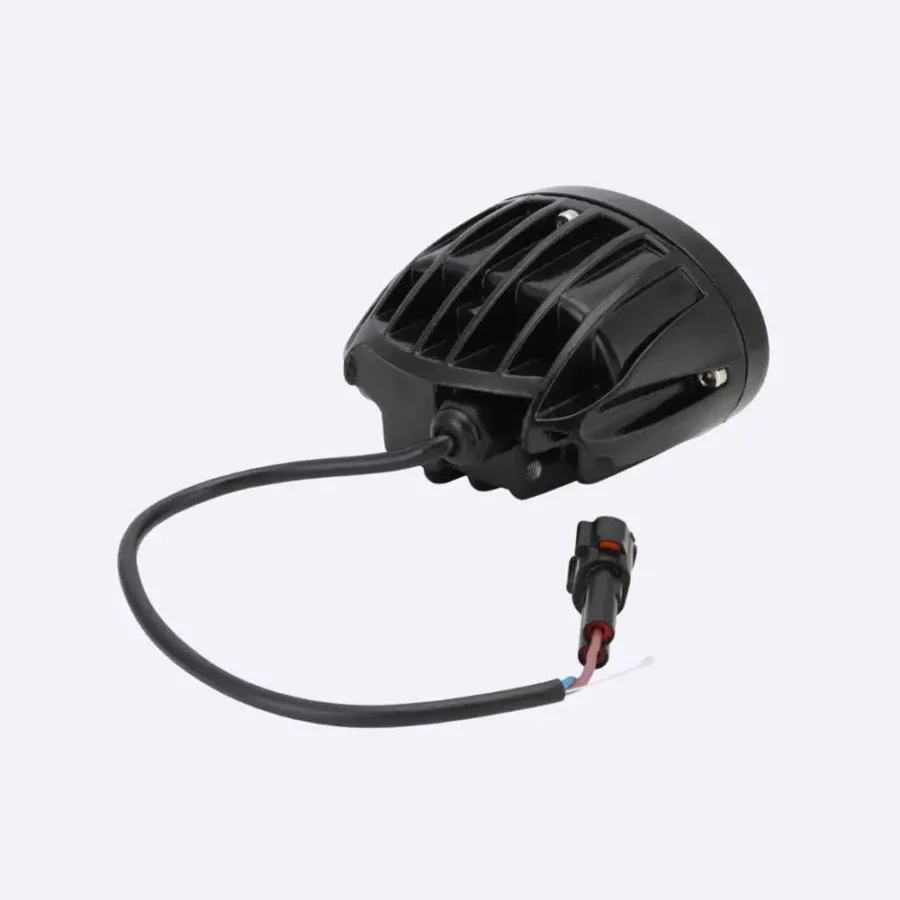 sur ron electric bike headlight-back side