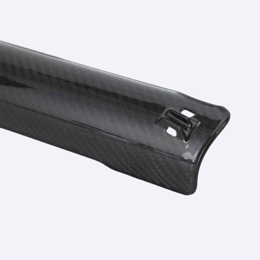 fork guards for surron x s-carbon fiber-detail