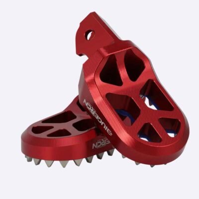 Foot Pegs Fit Honda Surron Talaria - red
