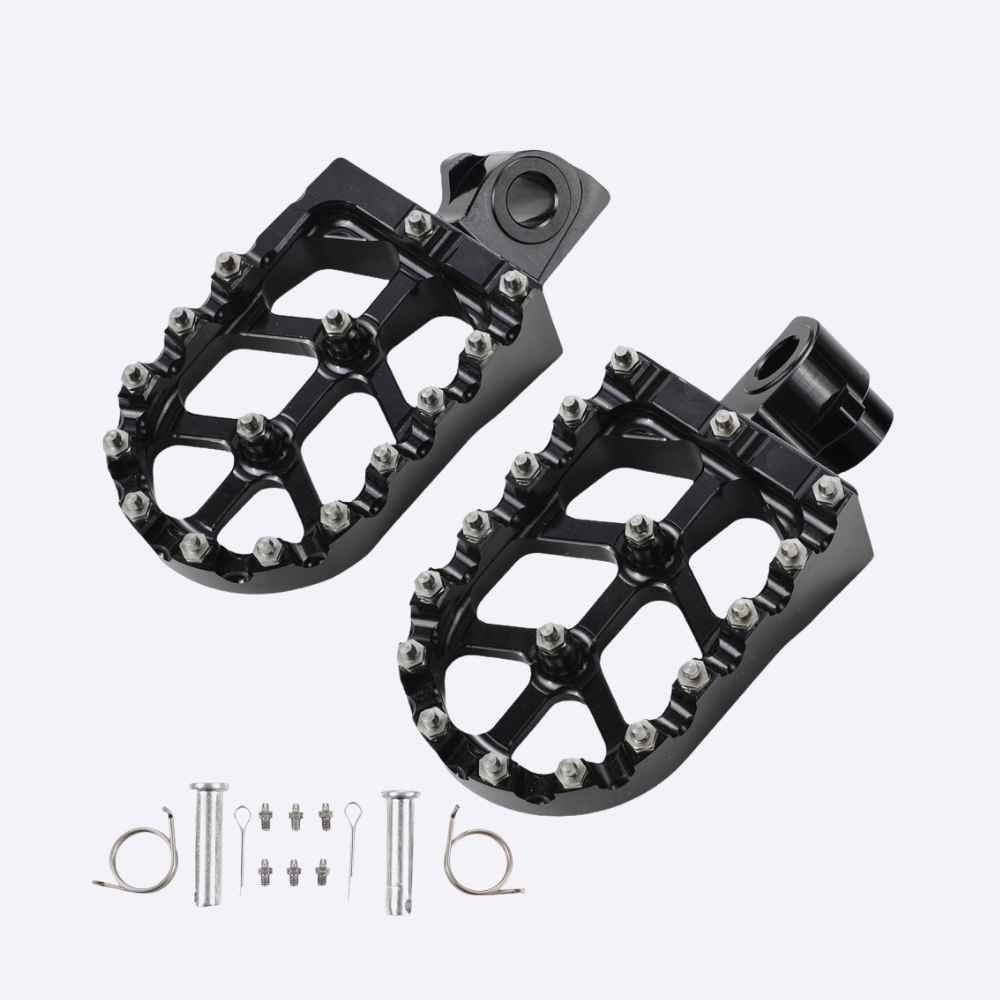 Foot Pegs Fit ETM RTR-black Foot Pegs Fit ETM RTR-black