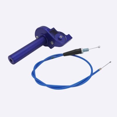Pit Bikes And Mini Bikes Throttle-blue